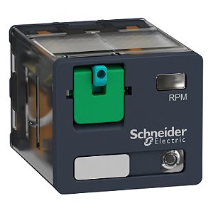 Relé De Potência, 15A, 3Naf, Botão De Teste, Led, 24Vcc RPM32BD SCHNEIDER