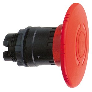 Cabeçote Para Botão De Emergência Ø22Mm Plástico, Girar Para Destravar, Cogumelo Ø60Mm, Vermelho ZB5AS864 SCHNEIDER