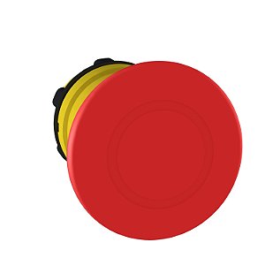 Cabeçote Para Botão De Emergência Ø22Mm Plástico, Puxar Para Destravar, Cogumelo Ø40Mm, Vermelho ZB5AT84 SCHNEIDER