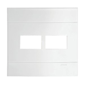 Placa 4X4 2 Postos Separados Br PRM44421 SCHNEIDER