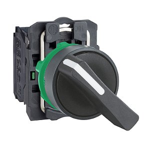 Comutador Ø22Mm Plástico, 2 Posições Fixas, Manopla Longa, Na XB5AJ21 SCHNEIDER