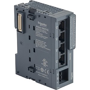 Módulo De Comunicação Paralela - 4 Canais Rj45 TM3XTYS4 SCHNEIDER
