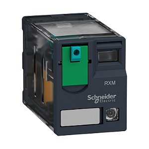 Relé De Interface, 10A, 3Naf, Botão De Teste, Led, 24Vcc RXM3AB2BD SCHNEIDER