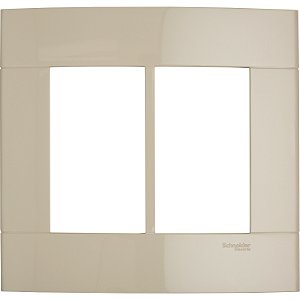 Placa 4X4 6 Postos Marfim Saara PRM044462 SCHNEIDER