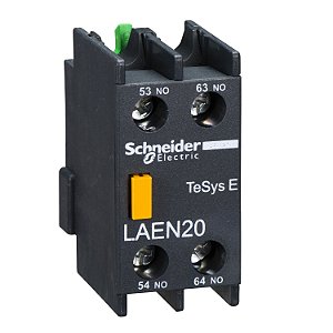 Contato Auxiliar Instantaneo Frontal 2Nf Contator Tesys E LAEN02 SCHNEIDER