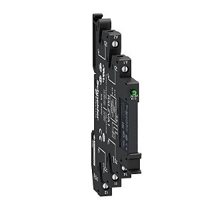 Relé De Interface Slim 6A, 1Naf, Com Base Parafuso, Led, 12Vca/Cc RSL1PVJU SCHNEIDER