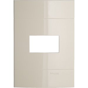 Placa 4X2 1 Posto Marfim Saara PRM044212 SCHNEIDER