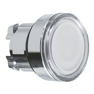 Cabeçote Para Botão Luminoso Modular Ø22Mm Metálico, Para Led Integral, Branco ZB4BW313 SCHNEIDER