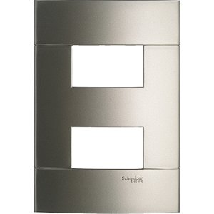 Placa 4X2 2 Postos Separados Olimpia PRM044227 SCHNEIDER