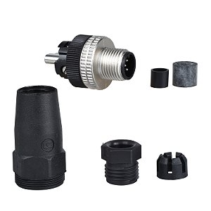 Conector M12 Machoo 5P Reto Ametalic XZCC12MDM50B SCHNEIDER
