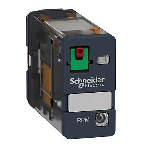 Relé De Potência, 15A, 1Naf, Botão De Teste, Led, 120Vca RPM12F7 SCHNEIDER