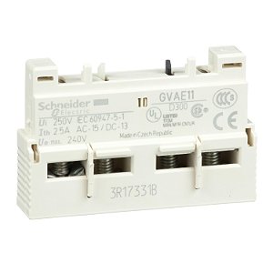 Contato Auxiliar Instantaneo Frontal 1Na+1Nf Tesys Gv2-Gv3 GVAE11 SCHNEIDER