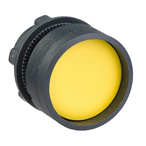 Cabeçote Para Botão Ø22Mm Plástico, Guarda Alta, Retorno Por Mola, Amarelo ZB5AA56 SCHNEIDER