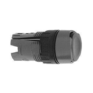 Cabecote Para Botao 16Mm Plastico Normal Redondo Preto ZB6AA2 SCHNEIDER