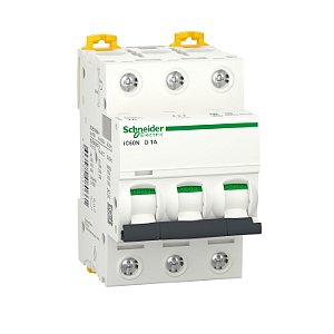 Disjuntor Acti9 Ic60H 3P D 3A 440V A9F85303-BR SCHNEIDER