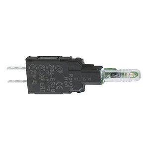 Corpo Para Sinalizador 16Mm Plastico Led Faton 12 24 V Vermelho ZB6EB4B SCHNEIDER