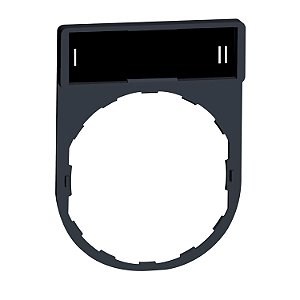 Porta Etiqueta 30X40Mm Preto Vermelho I Ii ZBY2179 SCHNEIDER