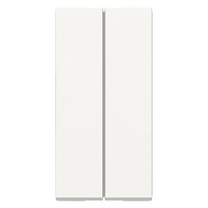 Modulo Duplo Pulsador Universal (Sem Gravacao) 10A 250V 1M Branco S70100604 SCHNEIDER
