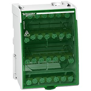Distribuidor Linergy Tetrapolar 100A 4X7 Terminais LGY410028 SCHNEIDER