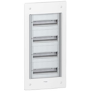 Quadro De Distribuicao Pragma Embutir 4 Filas 52 Modulos PRA25413 SCHNEIDER