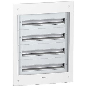 Quadro De Distribuicao Pragma Embutir 4 Filas 96 Modulos PRA25424 SCHNEIDER