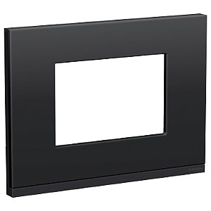Placa+Suporte 4X2 3 Postos Class Gr / Graphite Fenix Horizontal S73410387H9 SCHNEIDER