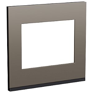 Placa+Suporte 4X4 6 Postos Class Gr / Grey Fenix S734203889 SCHNEIDER