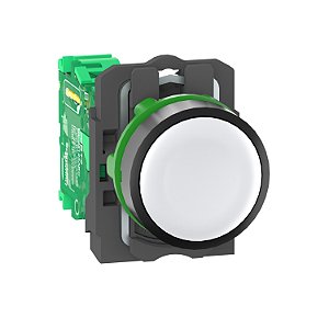 Botao Plastico Wireless Com Pastilha Branca ZB5RTA1 SCHNEIDER