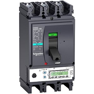Disjuntor Nsx630Hb1 Micrologic6.3E M 500A 3P3D LV433728 SCHNEIDER