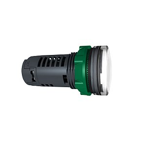 Sinalizador Monobloco Ø22Mm Plástico, Led De Alto Brilho, Branco, 110...120Vca XB5EVG1 SCHNEIDER
