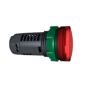 Sinalizador Monobloco Ø22Mm Plástico, Led De Alto Brilho, Vermelho, 110...120Vca XB5EVG4 SCHNEIDER