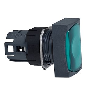 Cabecote Para Botao 16Mm Luminoso Retangular Verde ZB6DF3 SCHNEIDER