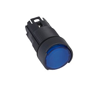 Cabecote Para Botao 16Mm Plastico Luminoso Redondo Azul ZB6AW6 APC