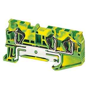 Conector Mola Protecao Terra 4Mm2 3 Pontos NSYTRR43PE SCHNEIDER