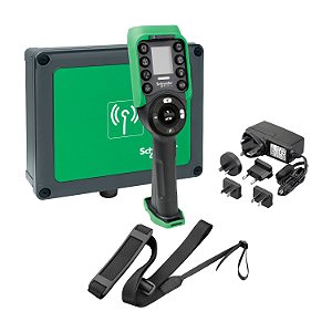 Kit Estacao Base Com Botoeira Wireless 12 Botoes Lcd 18 Saidas Prensa-Cabos XARSK12D18W SCHNEIDER