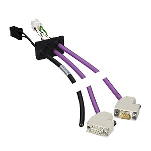 Ila-Ile-Ils Kit Lat Cabos Com Conector P/ Placa - Alimentacao E Rs-485 - 3M VW3L2R001R30 SCHNEIDER