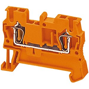Conector Mola Seccao 2.5Mm2 2 Pontos Laranja NSYTRR22AR APC