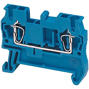Conector Mola Seccao 2.5Mm2 2 Pontos Azul NSYTRR22BL SCHNEIDER