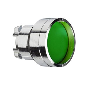 Cabeçote Para Botão Ø22Mm Metálico, Guarda Alta, Retorno Por Mola, Verde, "On" ZB4BA36 SCHNEIDER