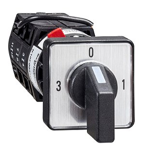 Chave Comutadora Amperimetro 90 Graus 10 A Para 16 E 22 Mm K10F003MCH SCHNEIDER