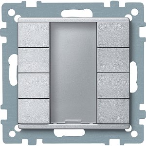 Teclado De 8 Botoes Aluminio MTN627860 SCHNEIDER