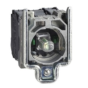 Corpo Para Botão Luminoso Modular Metálico, Com Led Integral, Azul, Na+Nf, 230...240Vca ZB4BW0M65 APC