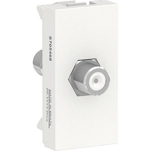 Modulo Tomada Para Antena De Tv (P/ Cabo Coaxial Tipo F) Antibacteriano 1M Br S70546824 SCHNEIDER