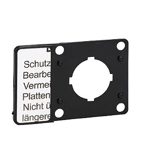 Suporte De Etiqueta Com Etiqueta Para Vario 12-40A 45X45Mm KZ13 SCHNEIDER