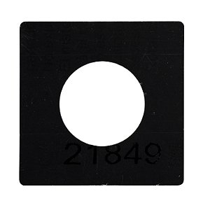 Etiqueta Para Cab 60X60 Preta KZ20 SCHNEIDER