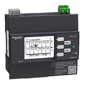 Vigilohm 12 Channel Fault Locator With Modbus - 100-440Vac/Dc IMDIFL12C SCHNEIDER