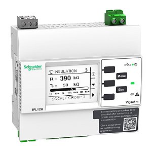 Vigilohm 12 Channel Fault Locator With Modbus Hospital - 110-230Vac - 125/250Vdc IMDIFL12H SCHNEIDER