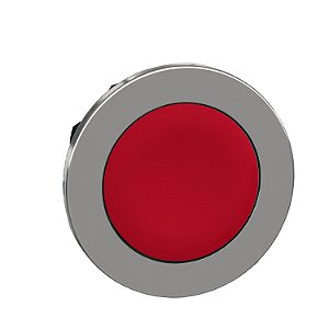 Cabeçote Para Botão Faceado Ø30Mm Metálico, Retorno Por Mola, Vermelho ZB4FA4 SCHNEIDER