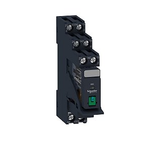 Interface Plug-In Relay Pre-Assembled, 5 A, 2 Co, Lockable Test Button, Protection Module, 24 V Dc RXG21BDPV APC