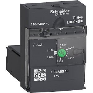 Unidade De Controle Avancada Monofasico Classe 10 0.15-0.6A 110-240Vca LUCCX6FU SCHNEIDER